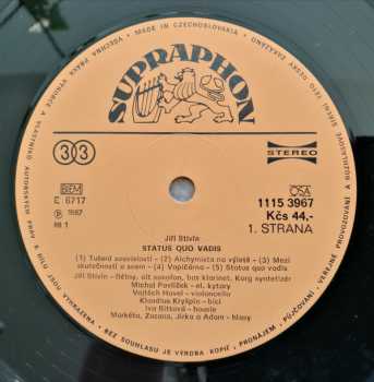 Jiří Stivín: Status Quo Vadis