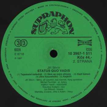 Jiří Stivín: Status Quo Vadis