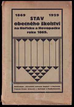 Stav obecného školství na Hořicku a Novopacku roku 1869