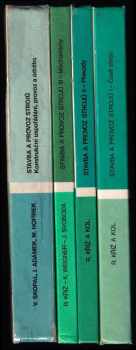 Rudolf Kříž: Stavba a provoz strojů I - IV - I - Části strojů + Dl.2 - převody + 3 - Mechanismy + 4. díl - Učební text pro 4. ročník středních průmyslových škol strojnických