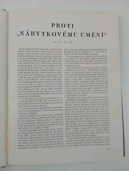 Karel Teige: Stavba KOMPLETNÍ ROČNÍK VII. 1928-1929