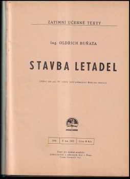 Oldřich Buňata: Stavba letadel