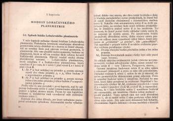 Milan Hejný: Stavba Lobačevského planimetrie