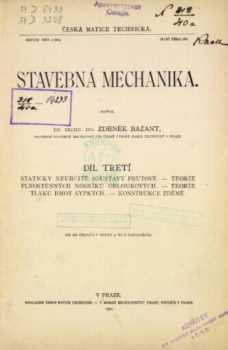 Zdeněk Bažant: Stavebná mechanika
