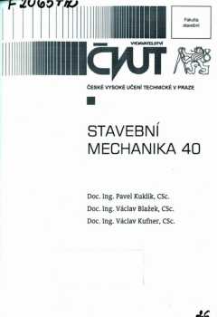 Stavební mechanika 40