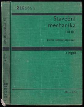 Stavební mechanika pro obor vodohospodářských staveb