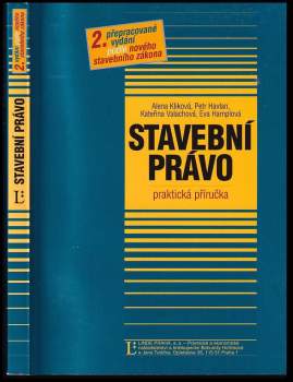 Alena Kliková: Stavební právo