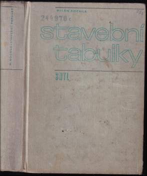 Stavební tabulky