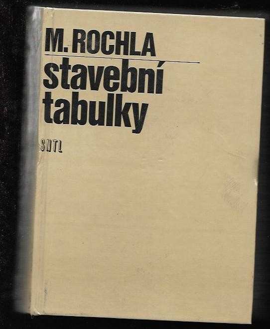 Stavební tabulky