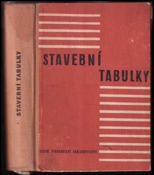 Stavební tabulky pro průmyslové školy