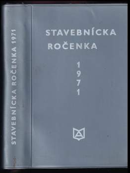 Stavebnícka ročenka 1971