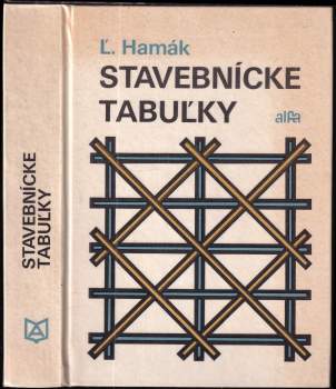 Ľuboš Hamák: Stavebnícke tabuľky