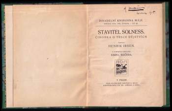 Henrik Ibsen: Stavitel Solness