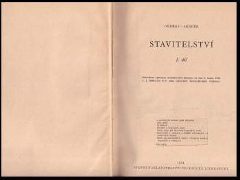 Severin Ondřej: Stavitelství