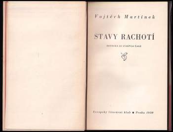 Vojtěch Martínek: Stavy rachotí