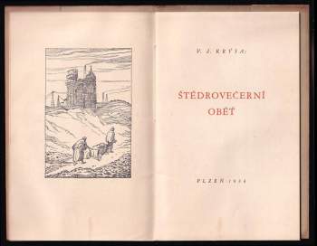 Vendelín Josef Krýsa: Štědrovečerní oběť