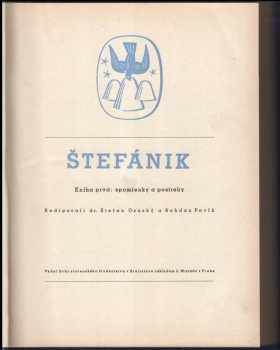 Milan Rastislav Štefánik: Štefánik
