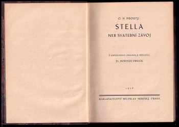 Olive Higgins Prouty: Stella, neb, Svatební závoj