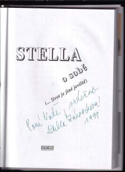 Alena Šloufová: Stella o sobě