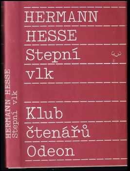 Hermann Hesse: Stepní vlk
