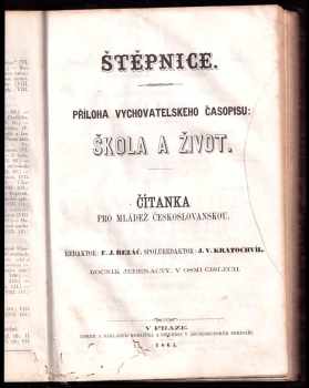 F.J Řezáč: Štěpnice, KOMPLETNÍ ROČNÍKY VIII, IX, X, XI, XII,