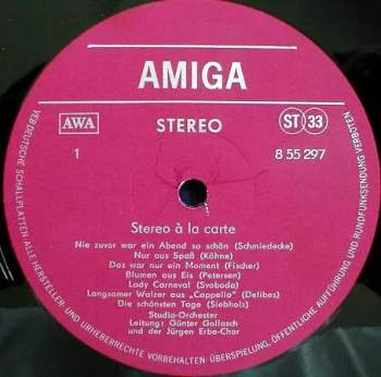 AMIGA Studio Orchester: Stereo À La Carte