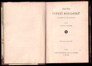 Émile Zola: Štěstí Rougonů