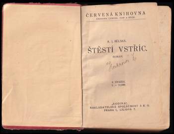 A. J. Bělská: Štěstí vstříc