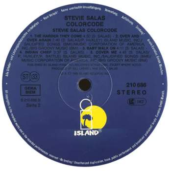 Stevie Salas Colorcode: Stevie Salas Colorcode