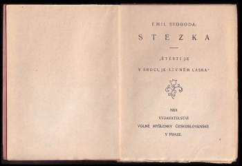 Emil Svoboda: Stezka