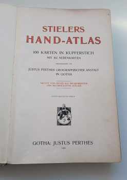 Adolf Stieler: Stielers Hand-Atlas