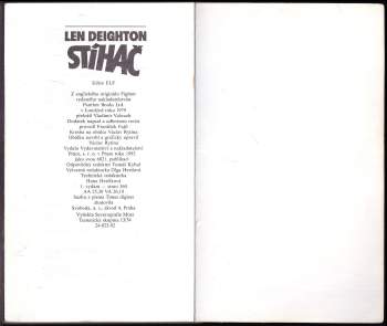 Len Deighton: Stíhač