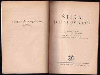 Jaroslav Tejčka: Štika, její chov a lov