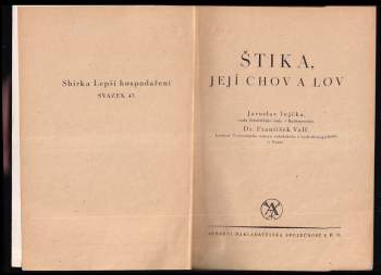 Jaroslav Tejčka: Štika, její chov a lov