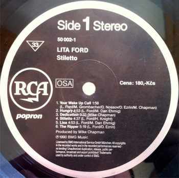 Lita Ford: Stiletto