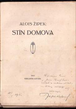 Alois Žipek: Stín domova