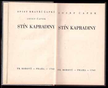 Josef Čapek: Stín kapradiny