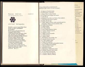 Josef Čapek: Stín kapradiny