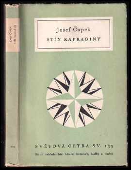 Stín kapradiny : Povídka - Josef Čapek (1957, Státní nakladatelství krásné literatury, hudby a umění) - ID: 563424