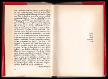 Peter Weiss: Stín vozkova těla