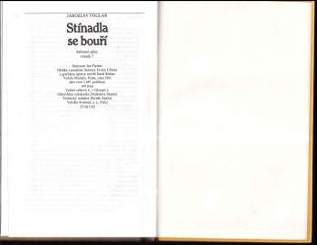 Jaroslav Foglar: Stínadla se bouří
