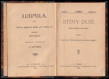 Václav Šlosar-Doubravský: Stíny duší