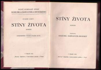 Bohumil Zahradník-Brodský: Bouřlivý západ