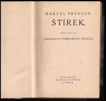 Marcel Prévost: Štírek
