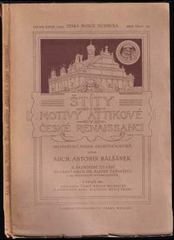 Štíty a motivy attikové v české renaissanci