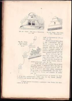 Antonín Balšánek: Štíty a motivy attikové v české renaissanci