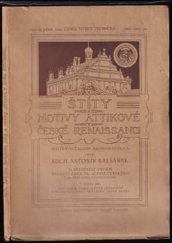Štíty a motivy attikové v české renaissanci