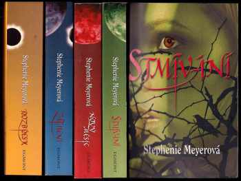 Stephenie Meyer: Stmívání 1 - 4 - KOMPLETNÍ SÁGA - Stmívání + Nový měsíc + Zatmění + Robřesk