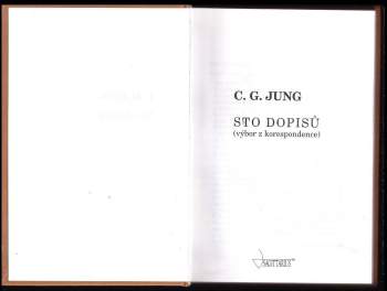 Carl Gustav Jung: Sto dopisů