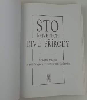 Jasmina Trifoni: Sto největších divů přírody